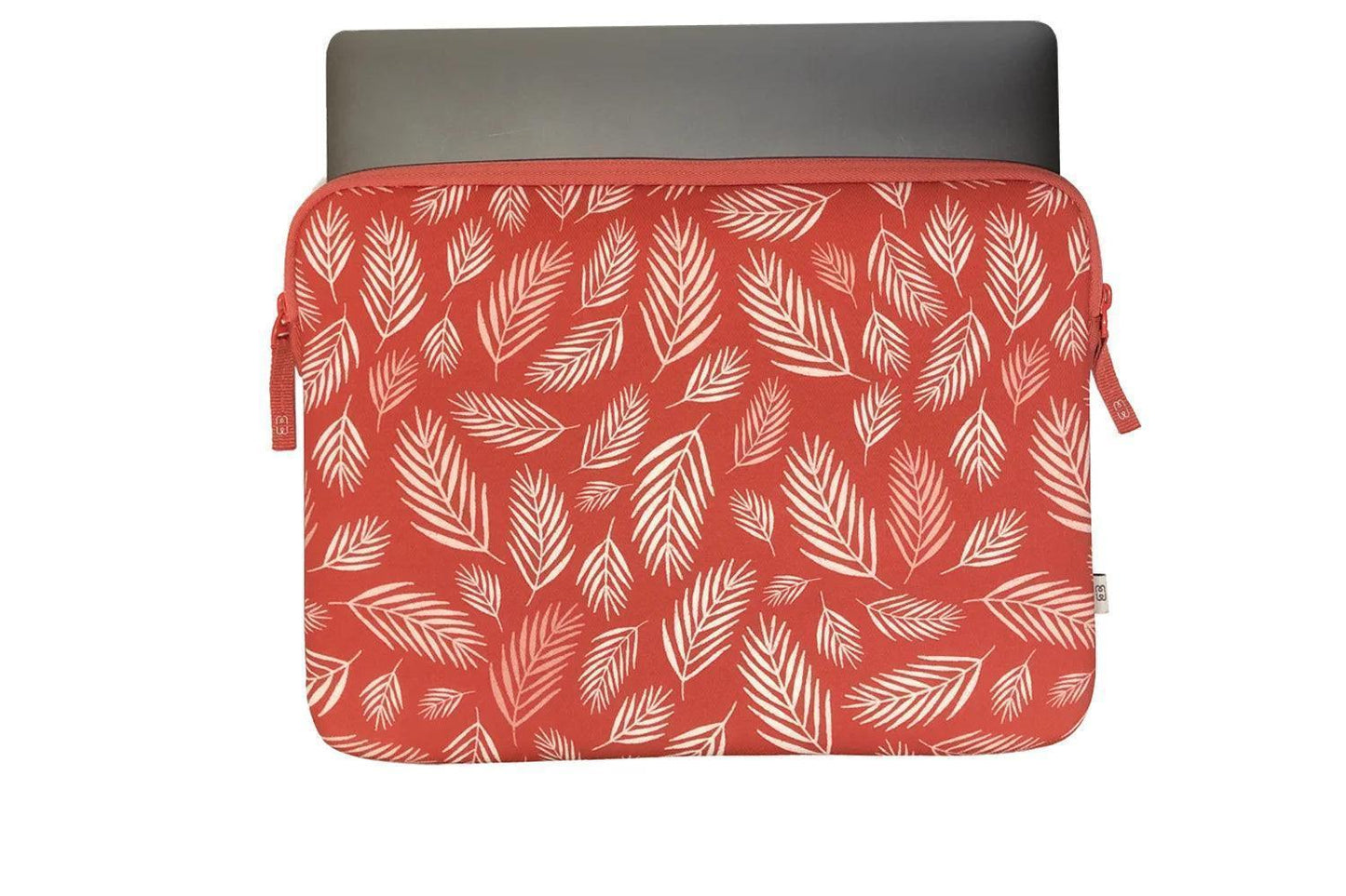 Housse pour MacBook Pro 14" - Pattern ²Life Botanic Rouge-1