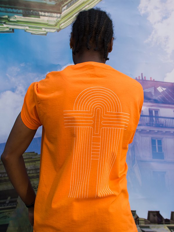 Totem T-shirt - Orange-1