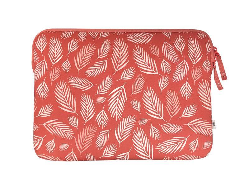 Housse pour MacBook Pro 14" - Pattern ²Life Botanic Rouge-0