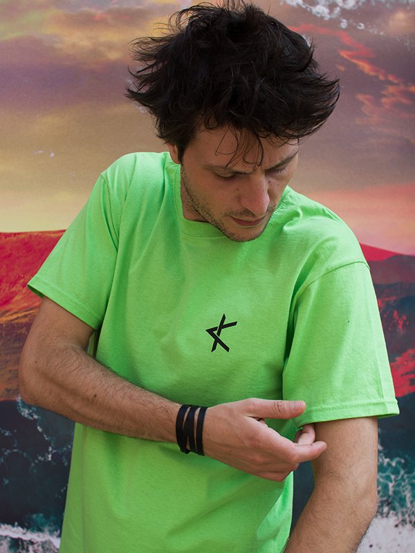 T-shirt Cypher - Lime-1